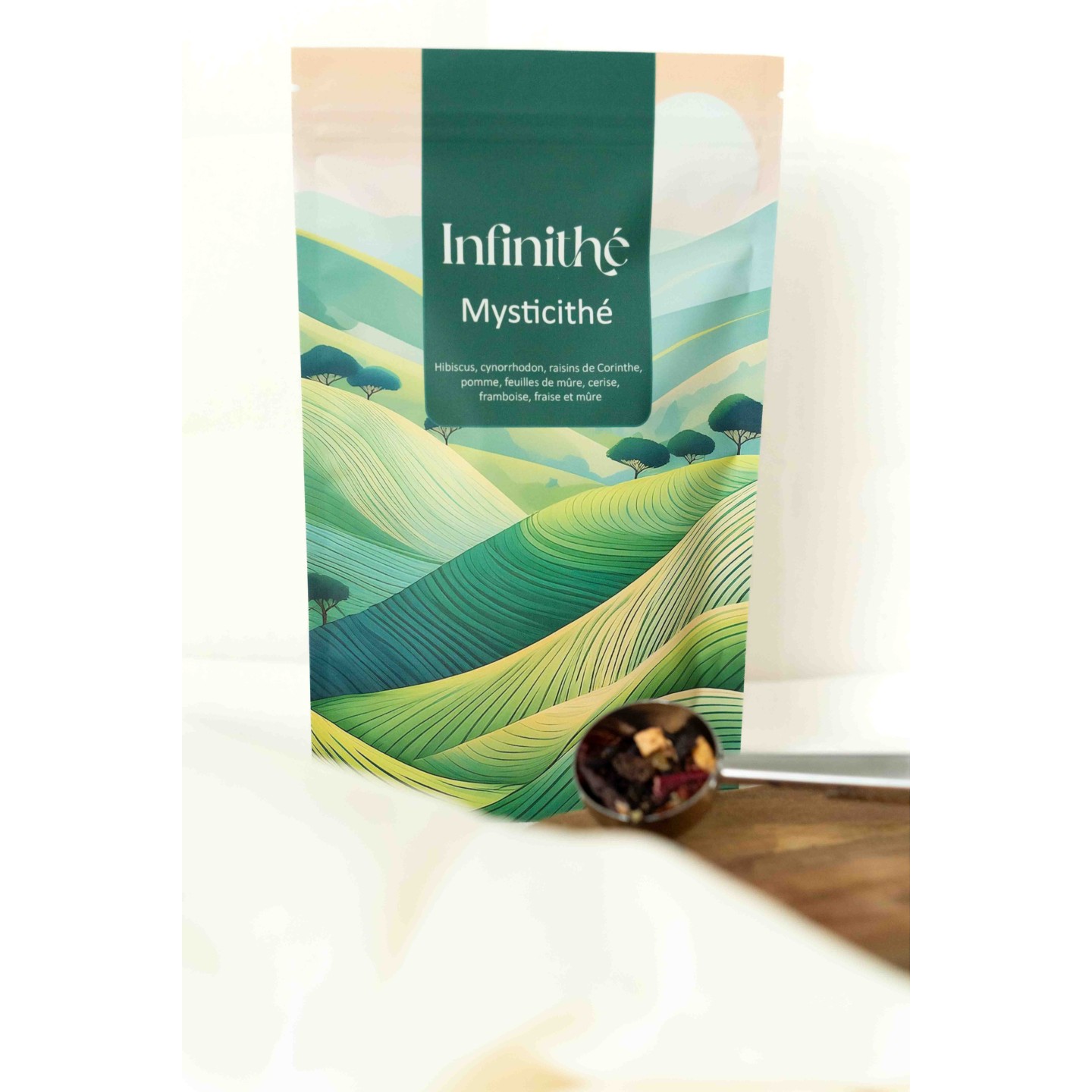 Mysticithé : infusion fruitée à base d'hibiscus sans théine