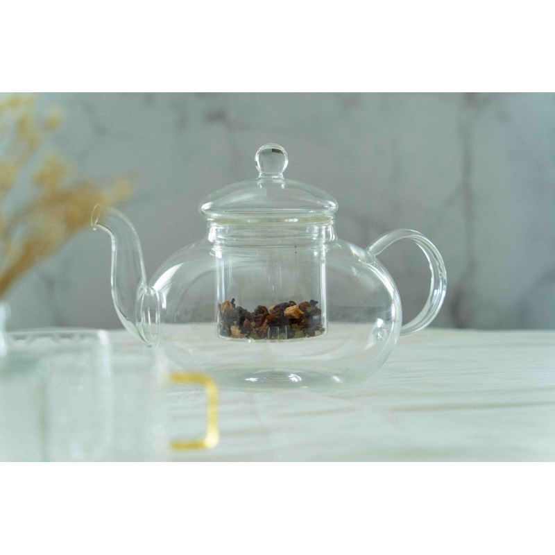 Tassez votre thé avec élégance – Théière Clarethé 1L en verre