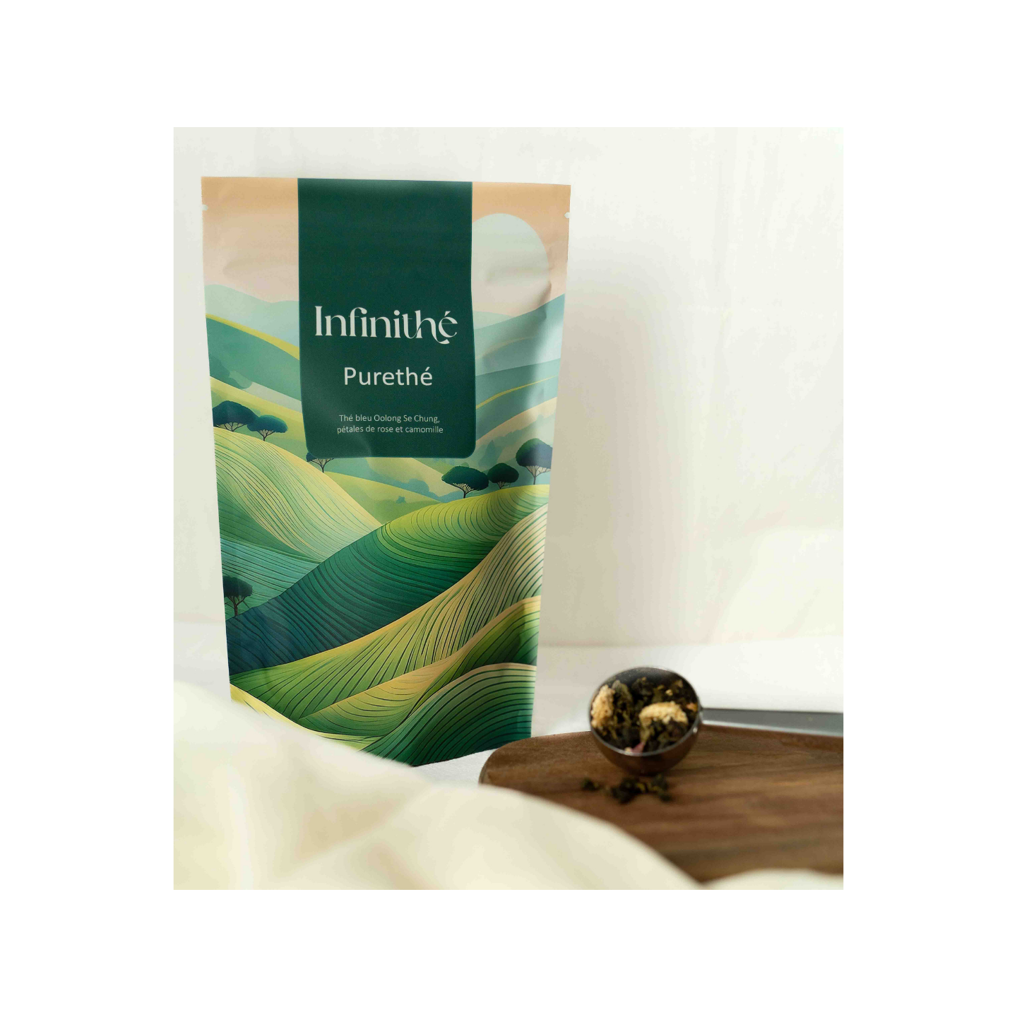 Purethé : thé oolong parfumé