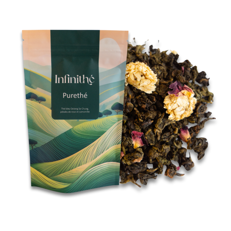 Purethé : thé oolong parfumé