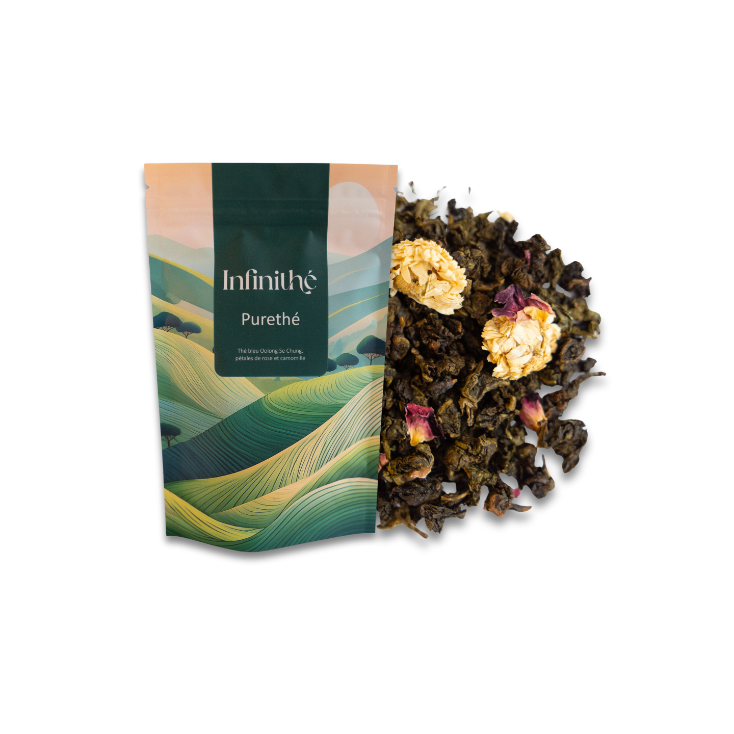 Purethé : thé oolong parfumé