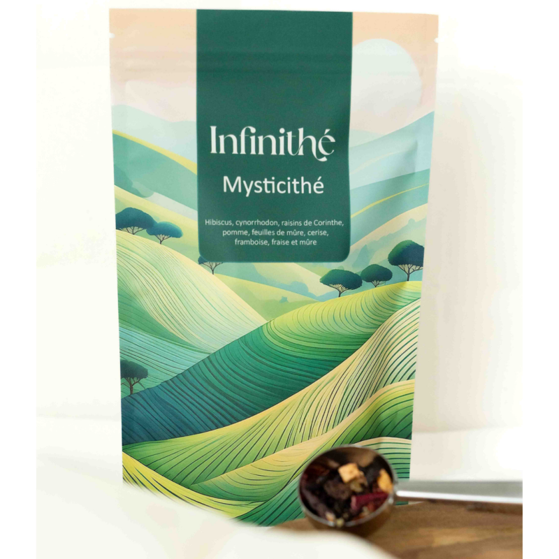 Mysticithé : infusion fruitée à base d'hibiscus sans théine