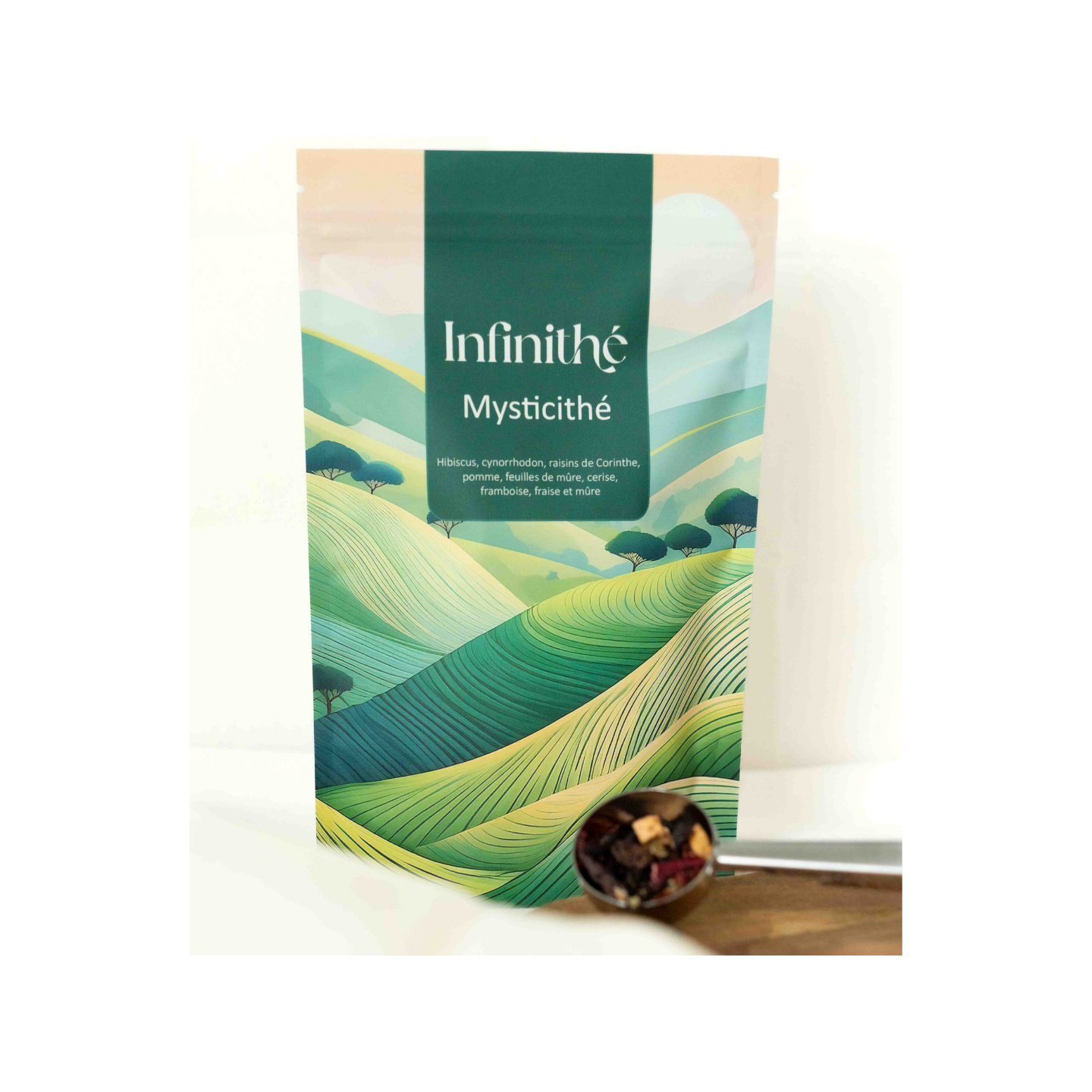 Mysticithé : infusion fruitée à base d'hibiscus sans théine