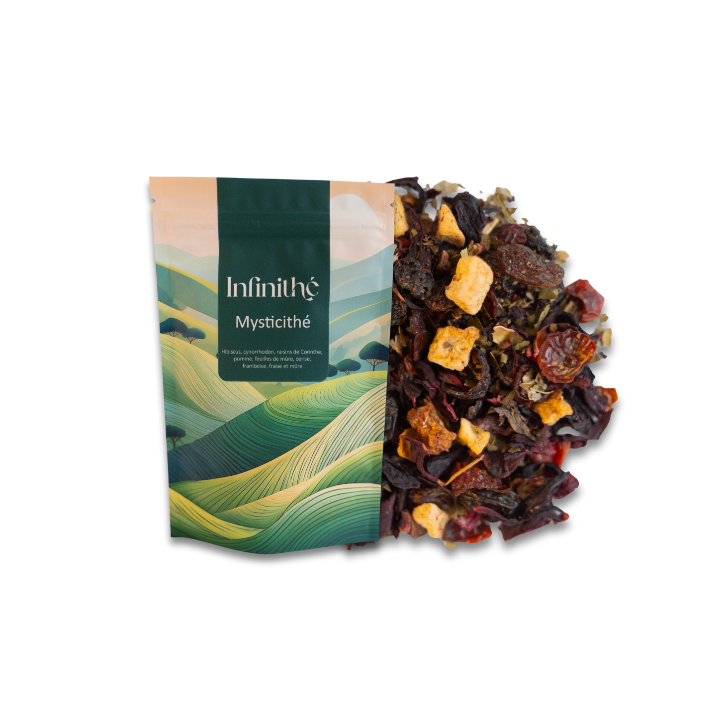 Mysticithé : infusion fruitée à base d'hibiscus sans théine