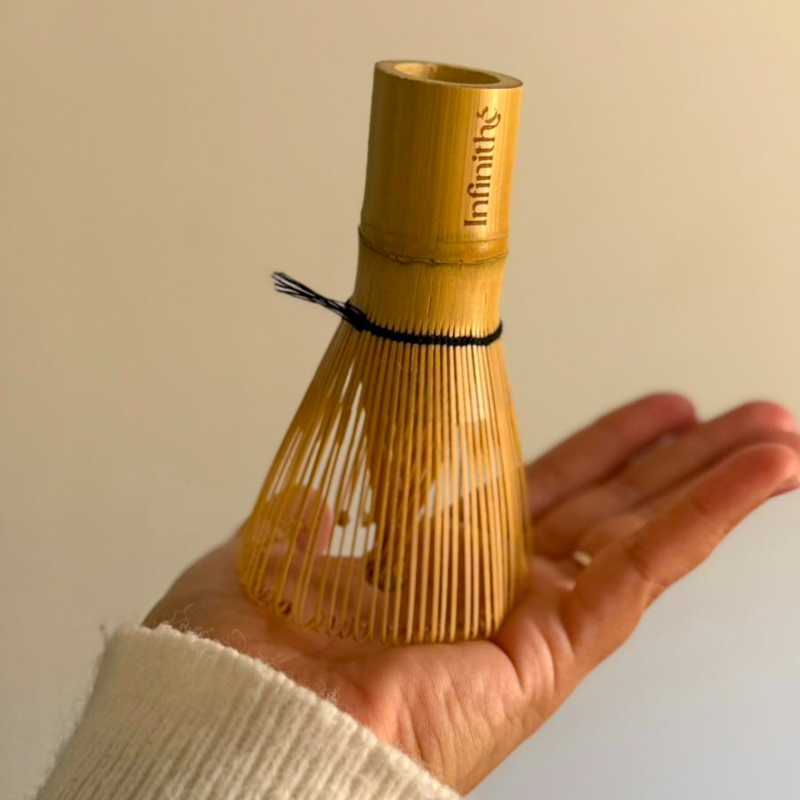 Chasen 100 brins en bambou – Fouet traditionnel pour matcha